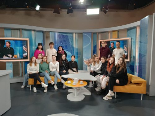 Exkurze do studia České televize v Ostravě 4  