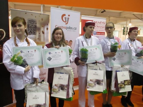 Úspěchy žáků na Gastrojunioru v Brně 2018