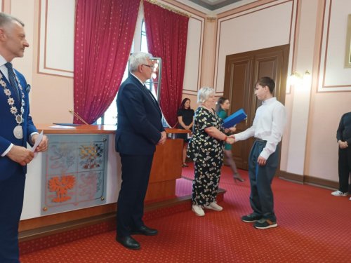 Předávání výučních listů na radnici města 4  
