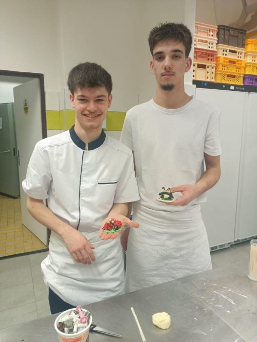 Stáž francouzských studentů v Hotelové škole 2  