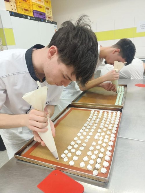 Stáž francouzských studentů v Hotelové škole 4  