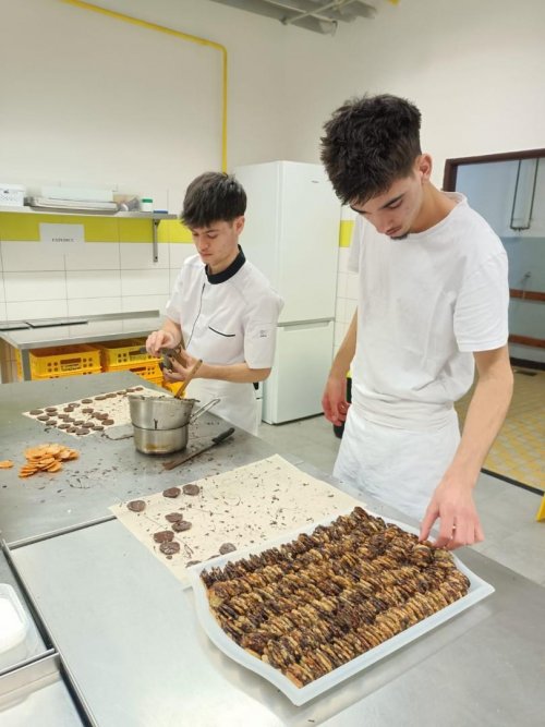 Stáž francouzských studentů v Hotelové škole 5  