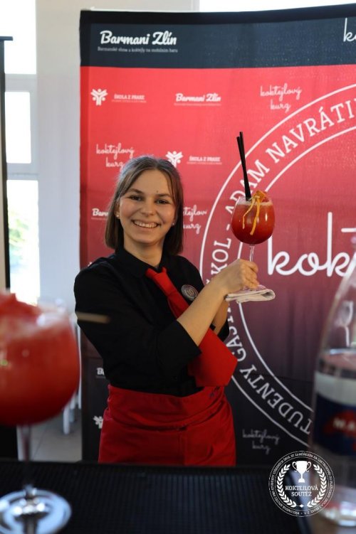 První ročník Koktejlové soutěže ve spolupráci Barmanů Zlín a Hotelové školy, Frenštát pod Radhoštěm 12  