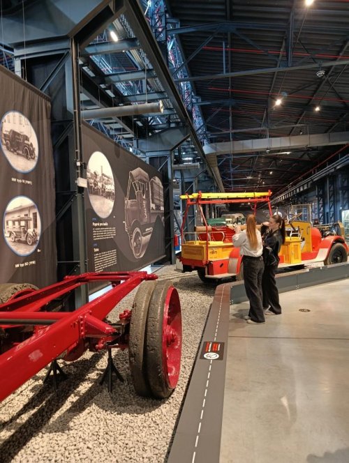 Třída CR4 v Muzeu nákladních automobilů Tatra 5  